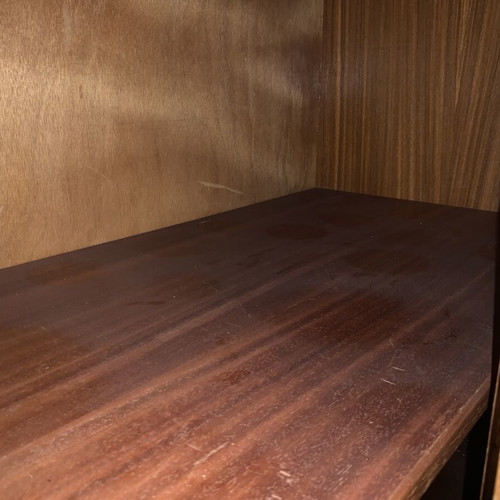 Bookcase made of solid wood used