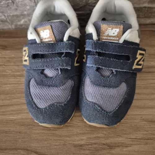 New Balance 574 βρεφικά παιδικά αθλητικά σαν καινούργια, νούμερο 23.5, σκούρο μπλε