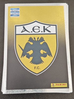 Panini Super League Greece 2025-26 stickers like new, set of 37