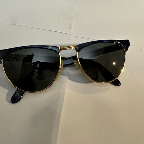 Kurzenberger & Braun 70380 Vintage Sunglasses New Blue Marble Frame