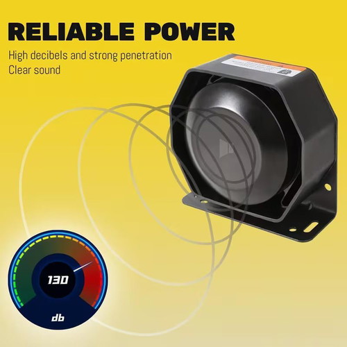 Professional Heavy-Duty 200W Siren for Ambulance and Police New