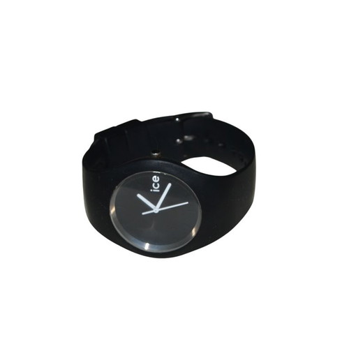 Ice-Watch black wristwatch silicone used
