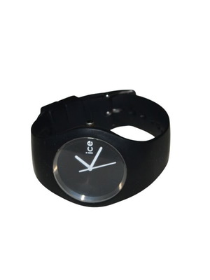 Ice-Watch black wristwatch silicone used