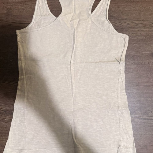 Access women's beige PASTE racerback tank top size L