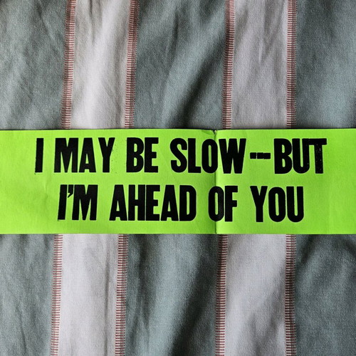 Vintage bumper sticker like new, 38x10 inches