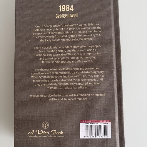 1984 by George Orwell new book