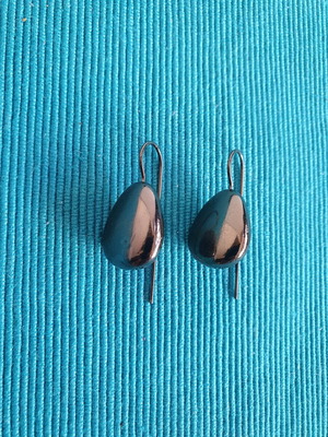 Dyrberg Kern earrings used, steel gray