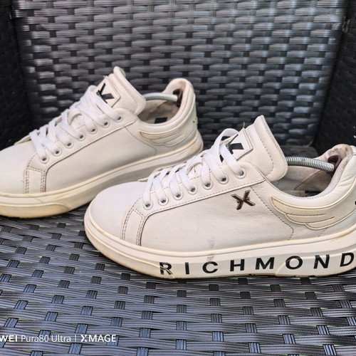 John Richmond white sports shoes used, size 41