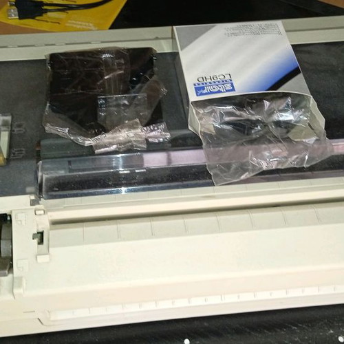 Dot Matrix Star LC-20 used with parallel port cable and two ink ribbons