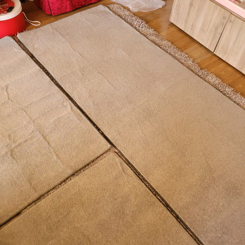 Gray rugs like new, set of 3 pieces