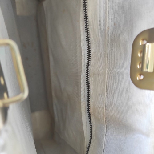 Vintage shoulder bag, white