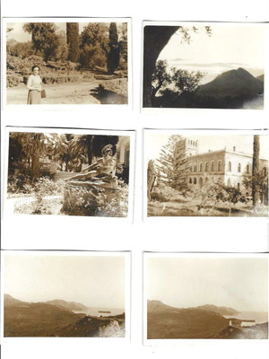 Photographs from Corfu 1960 used, 21 pieces 10x7cm
