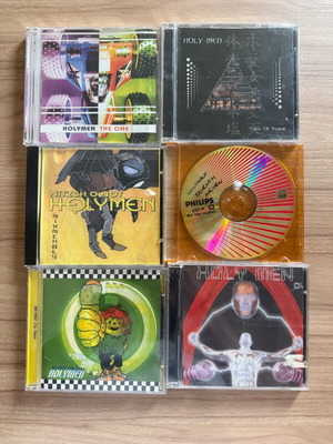 HOLYMEN CDs σαν καινούργια, κλασικό ισραηλινό trance 90s