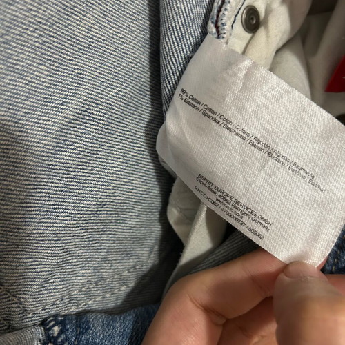 Esprit denim shorts like new, size 31, blue turquoise
