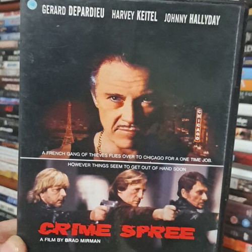 Crime Spree DVD social genre, like new condition, subtitled