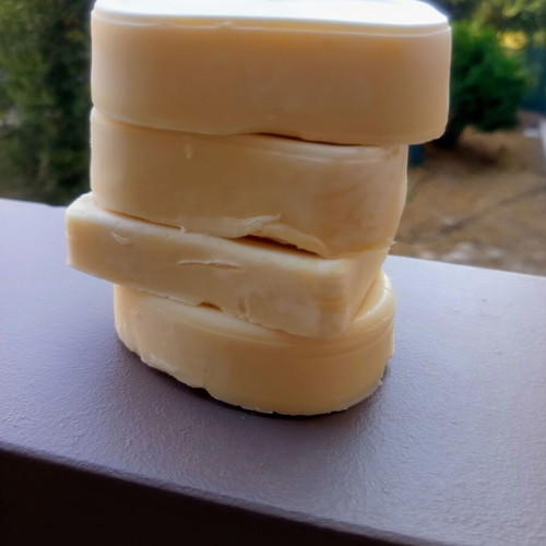 Handmade olive oil soaps natural ripening, pack of 4, like new