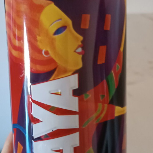 Metal vodka box like new, height 30cm