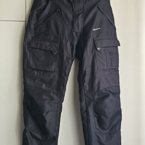 Winger 814 Men's Motorcycle Pants used, waterproof Cordura, size L