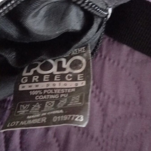 Polo Kiddo II Waist Bag Like New, Soccer Ball Design, Black