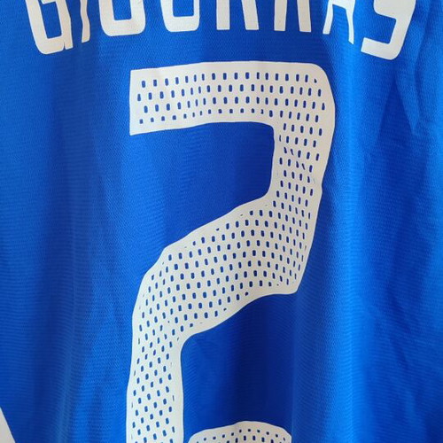 Hellas 2004 Giourkas Adidas vintage jersey Euro 2004 champions Greece, size large