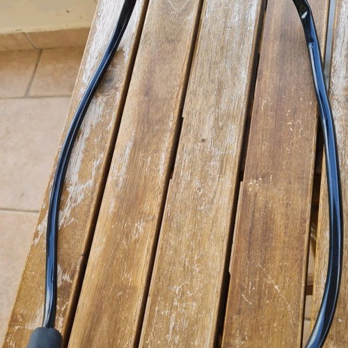 Flexible mobile gadget used with stand for large phone or tablet