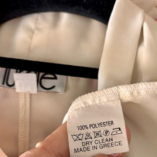 Lussile wrap shirt used, white, size L