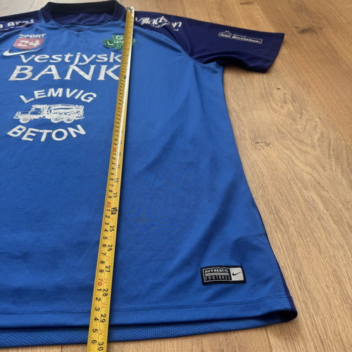 Lemvig GF Denmark home match worn football shirt 18/19 #4 Nike men's XXL