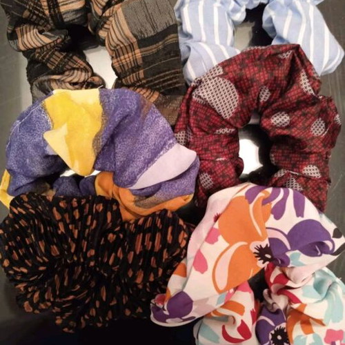 Scrunchies new, stock lot of 1500 pieces