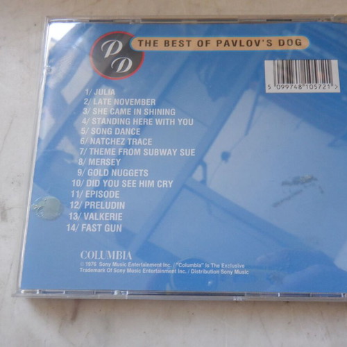 Pavlov's Dog The Best Of rare CD like new, rock