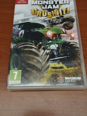 Monster Jam Crush It Nintendo Switch used