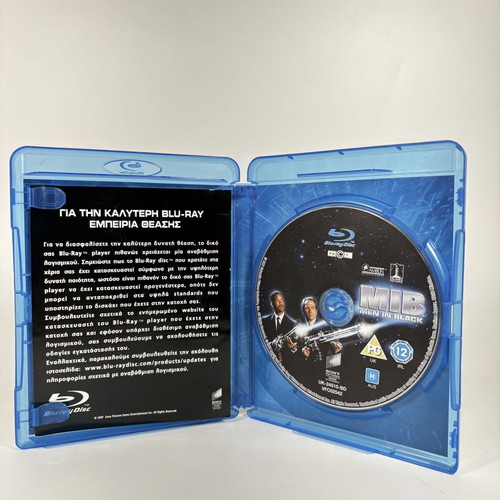 Men In Black Blu-ray like new with Greek subtitles