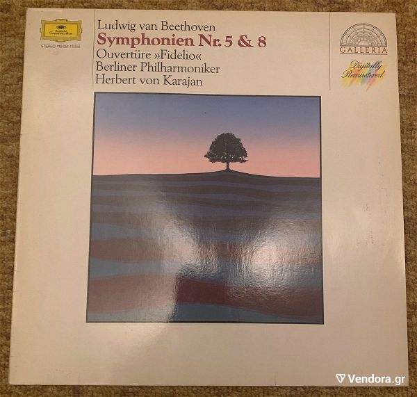  Beethoven Symponien Nr 5 & 8 Deutsche grammophon made in West Germany