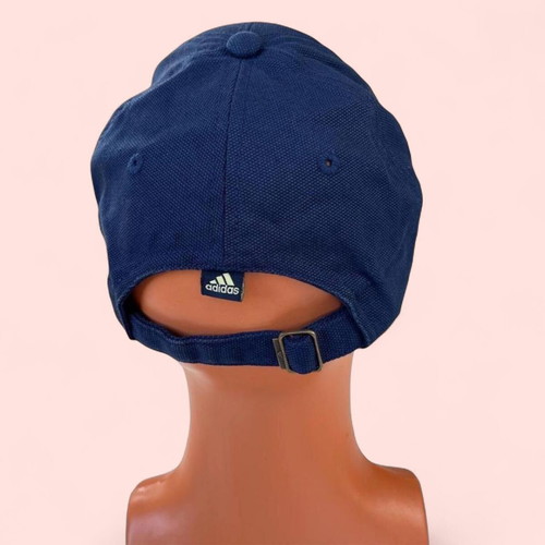 Adidas Vintage Baseball Cap Adjustable Hat Rare Design Blue