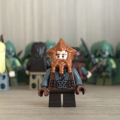Lego Nori the Dwarf Hobbit Lord of the Rings minifigure excellent condition