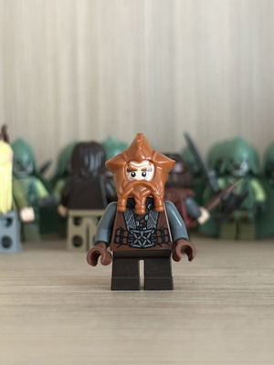 Lego Nori the Dwarf Hobbit Lord of the Rings minifigure excellent condition