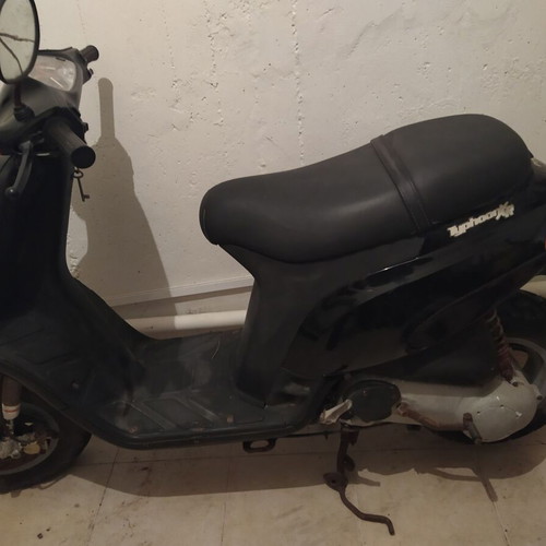 Piaggio Typhoon 50 cc scooter used, black, 2000