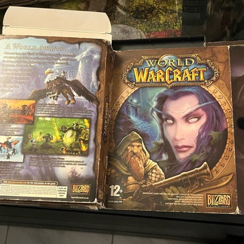 World of Warcraft Vanilla PC/Mac CD-ROM used, collector's edition
