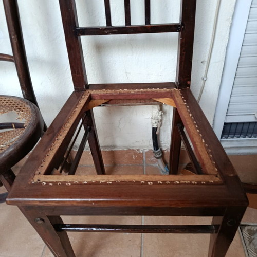 Thonet style Viennese chairs, set of 5