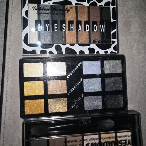 Eyeshadow palettes for eyebrows and blush like new