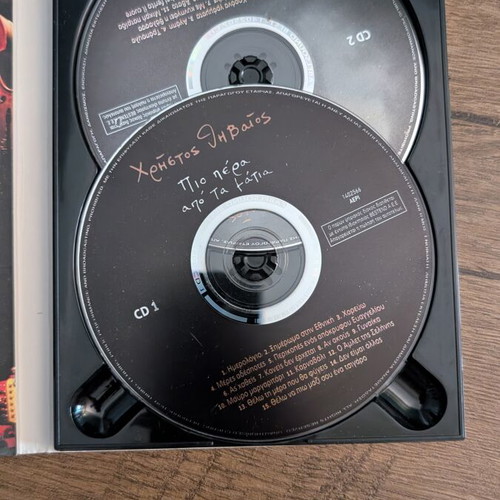 Christos Thivaios Pio Pera Apo Ta Matia 2CD used, entechno