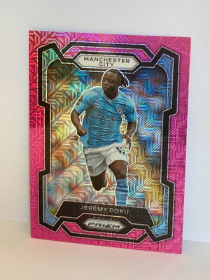 Κάρτα Jeremy Doku Prizm Manchester City καινούργια, σπάνια