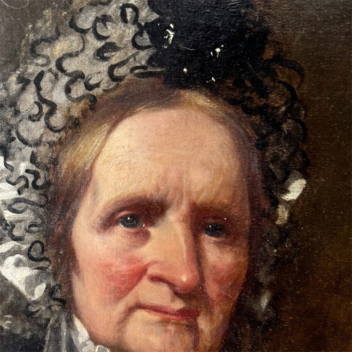 Portrait of a Lady 1860, like new, 70x80cm framed
