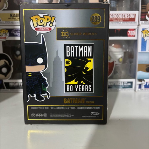 Funko Pop! Heroes Batman Forever #289 New in Box 80 Years Batman
