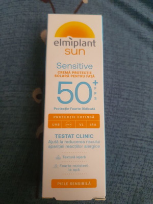 Elmiplant Sun Sensitive SPF 50+ αντηλιακό καινούργιο