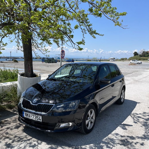 Skoda Fabia 1.4 TDI 90HP Style 2015 like new, manual, diesel, black