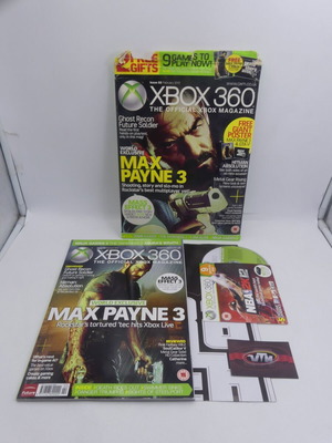 Официално Xbox Magazine UK брой 82 февруари 2012 с Max Payne 3 и Demo Disc употребяван