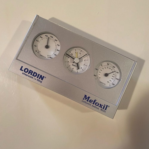 Office multifunction device like new with humidity, time, and temperature display