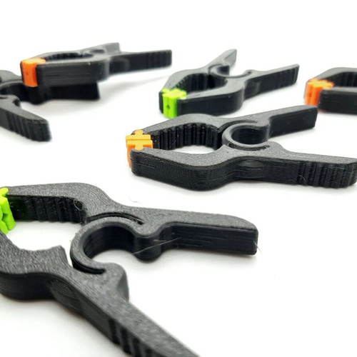 Set of 6 clamps made of PETG material, made to order