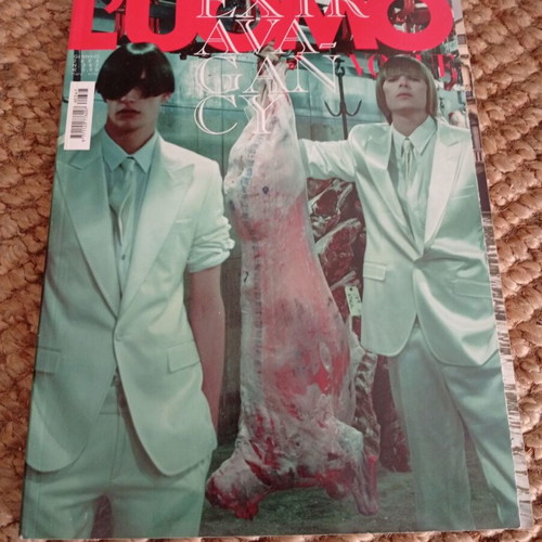 L' Uomo Vogue 2006 Italian men's fashion magazine like new