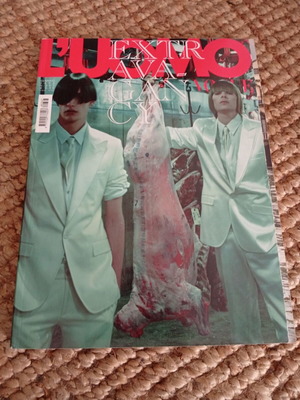L' Uomo Vogue 2006 Italian men's fashion magazine like new